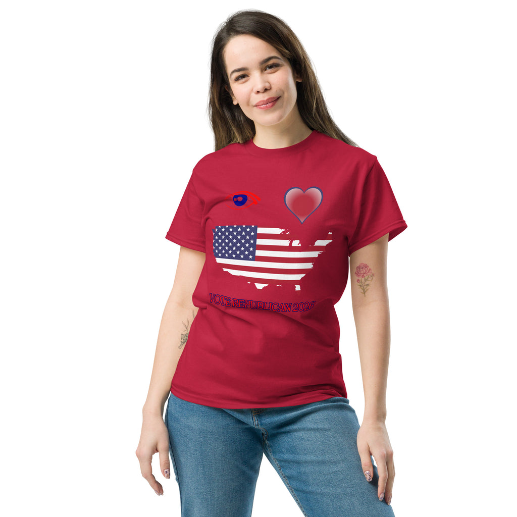 Unisex I Love America Tee
