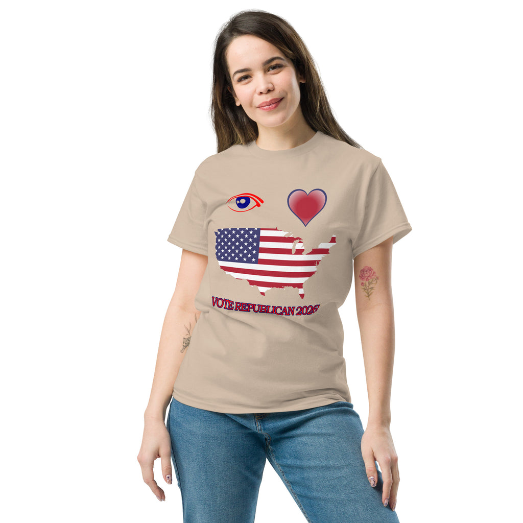 Unisex I Love America Tee