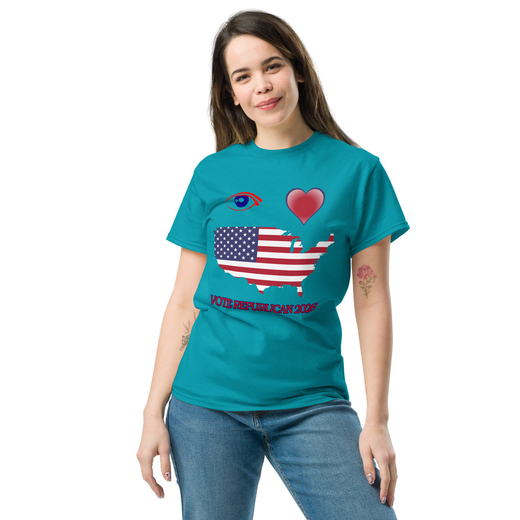 Unisex I Love America Tee
