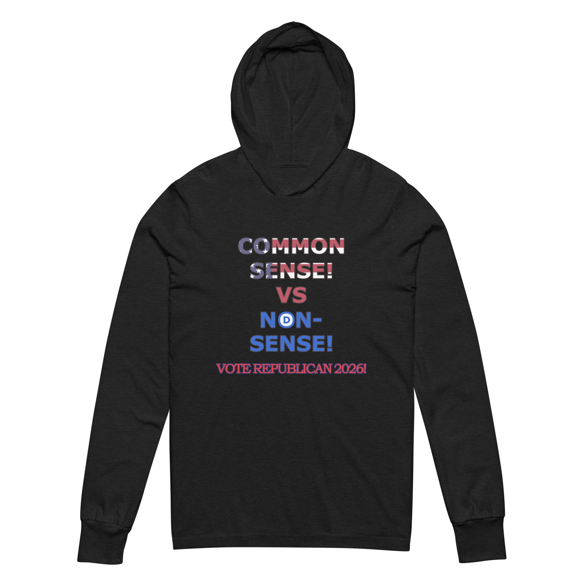 Hooded Long Sleeve Common Sense Tee