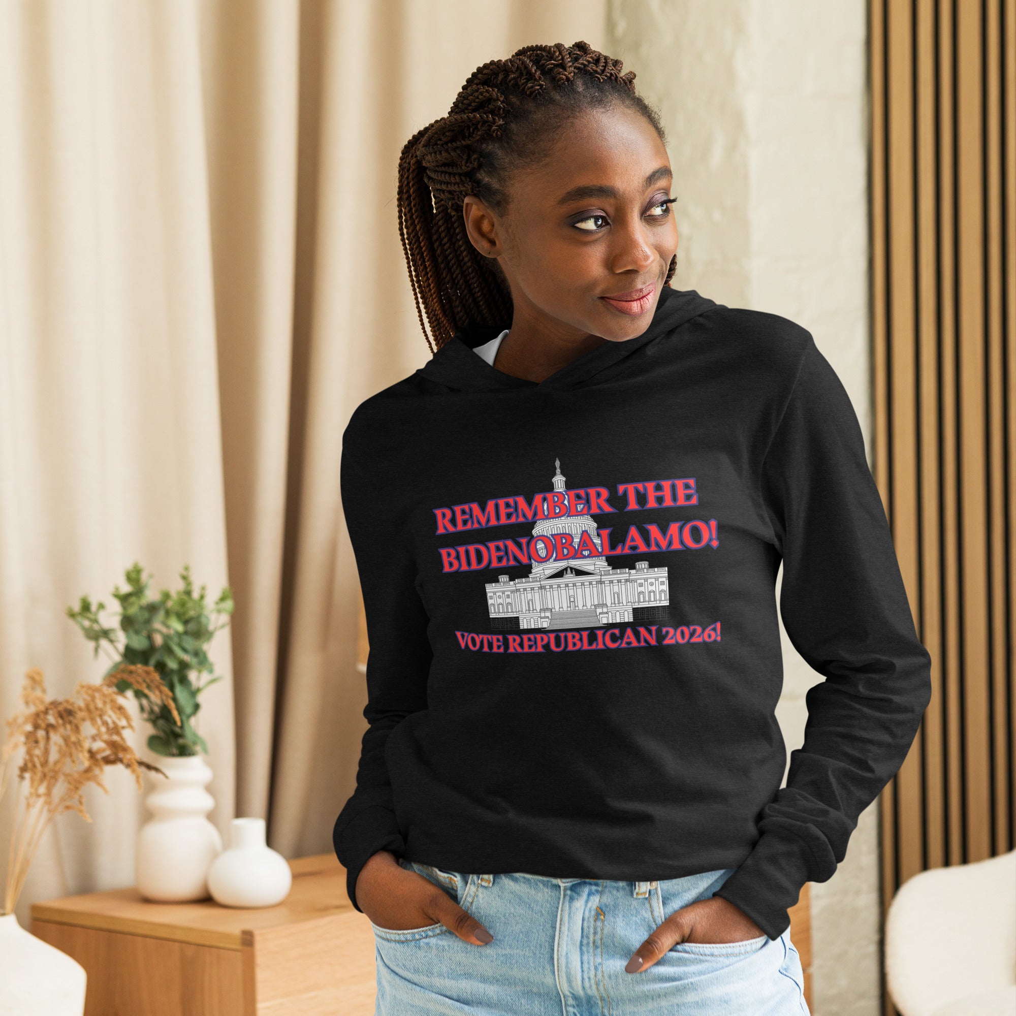 Hooded Long Sleeve Remember Tee