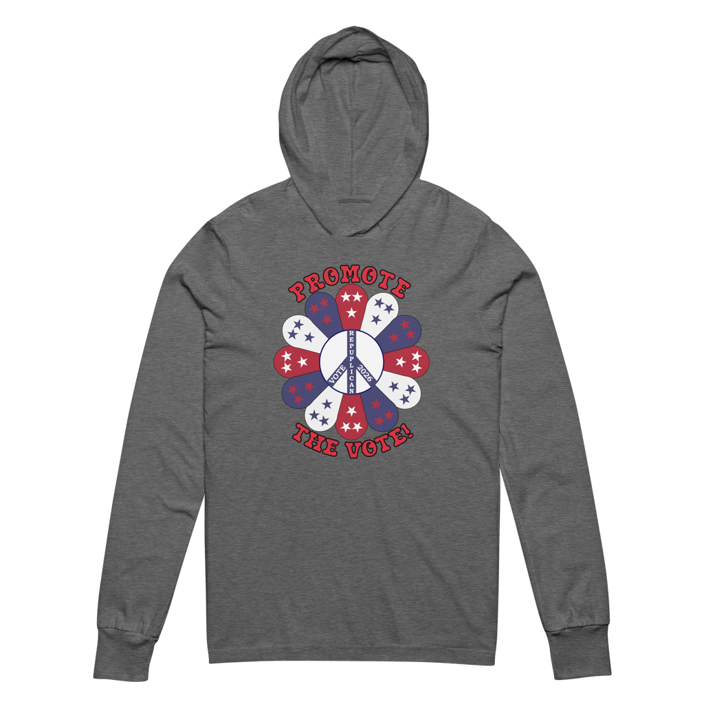 Hooded Long Sleeve Promote Tee