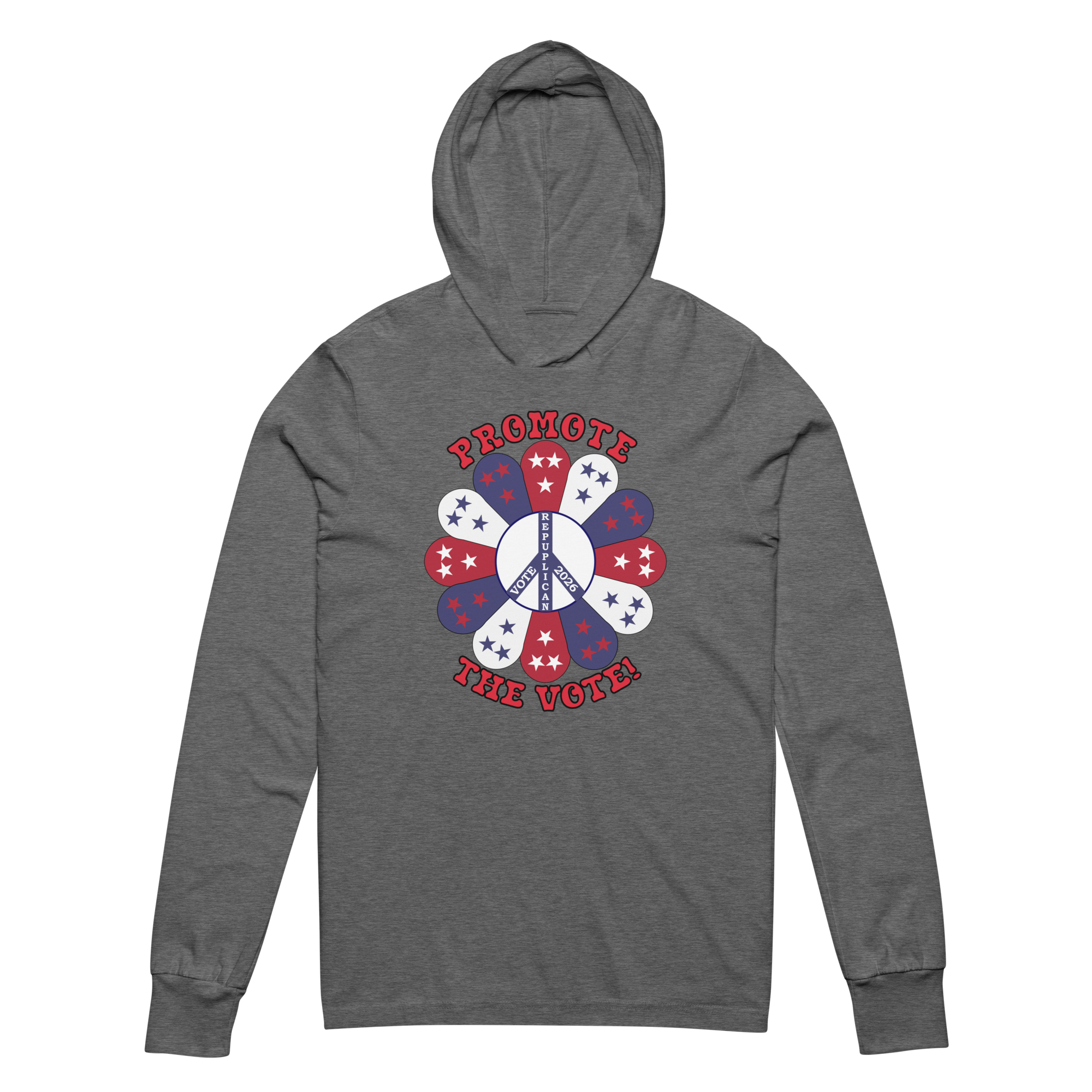 Hooded Long Sleeve Promote Tee