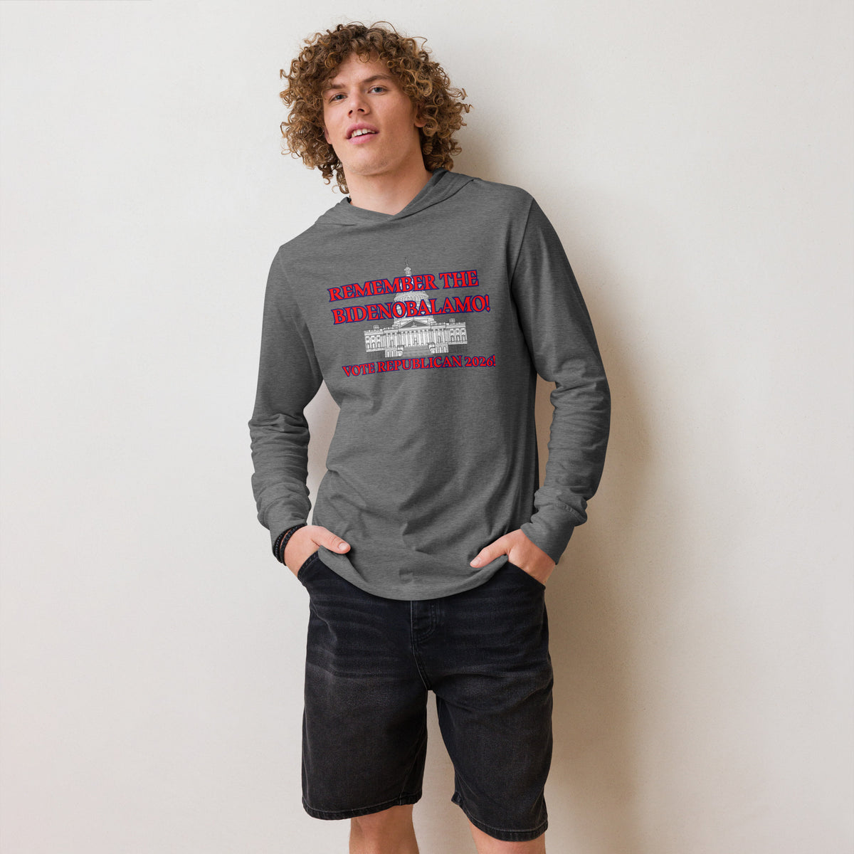 Hooded Long Sleeve Remember Tee