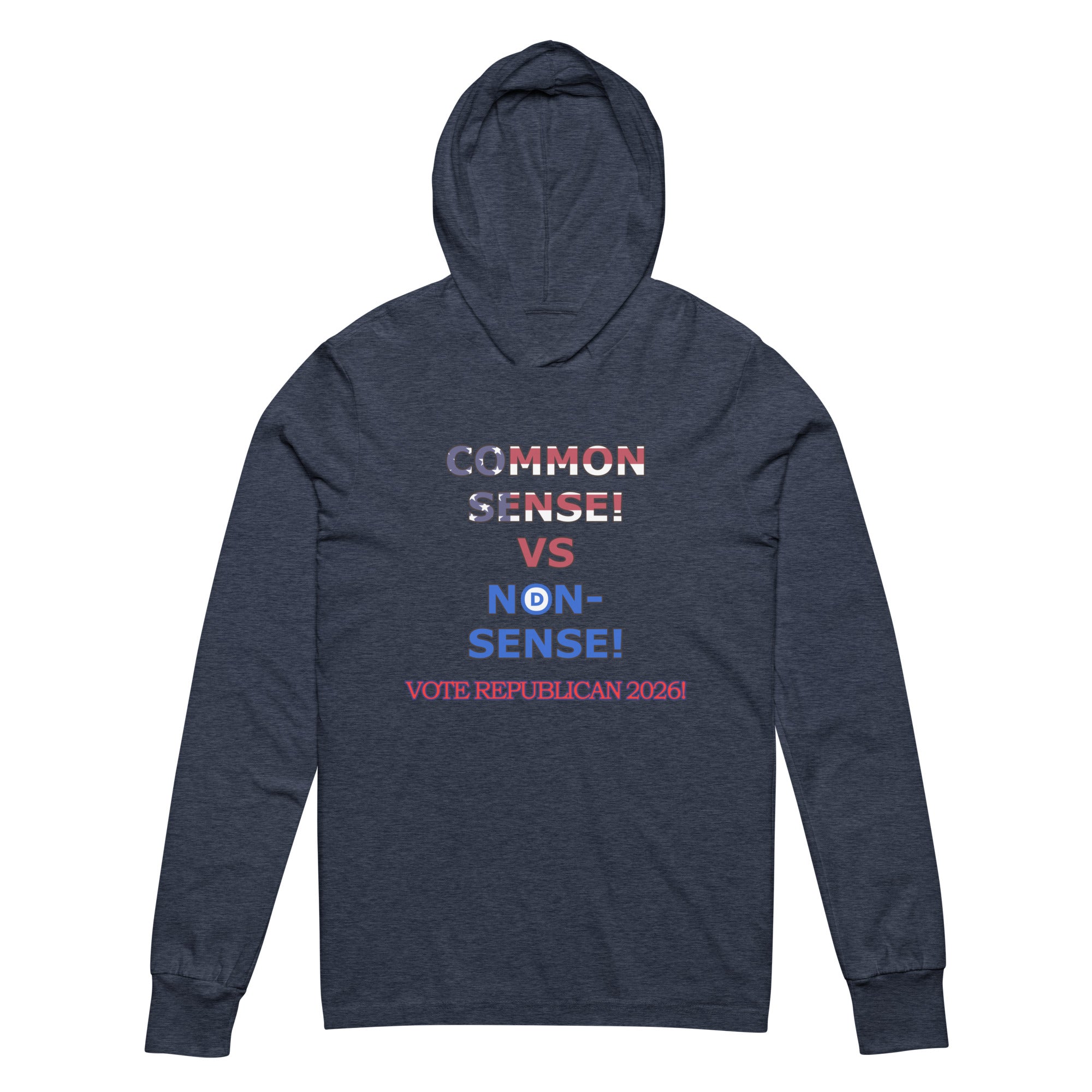 Hooded Long Sleeve Common Sense Tee