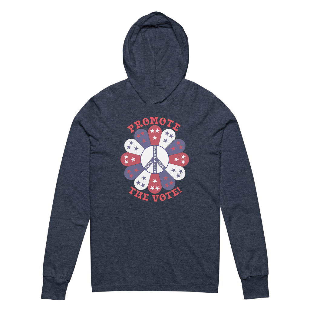 Hooded Long Sleeve Promote Tee