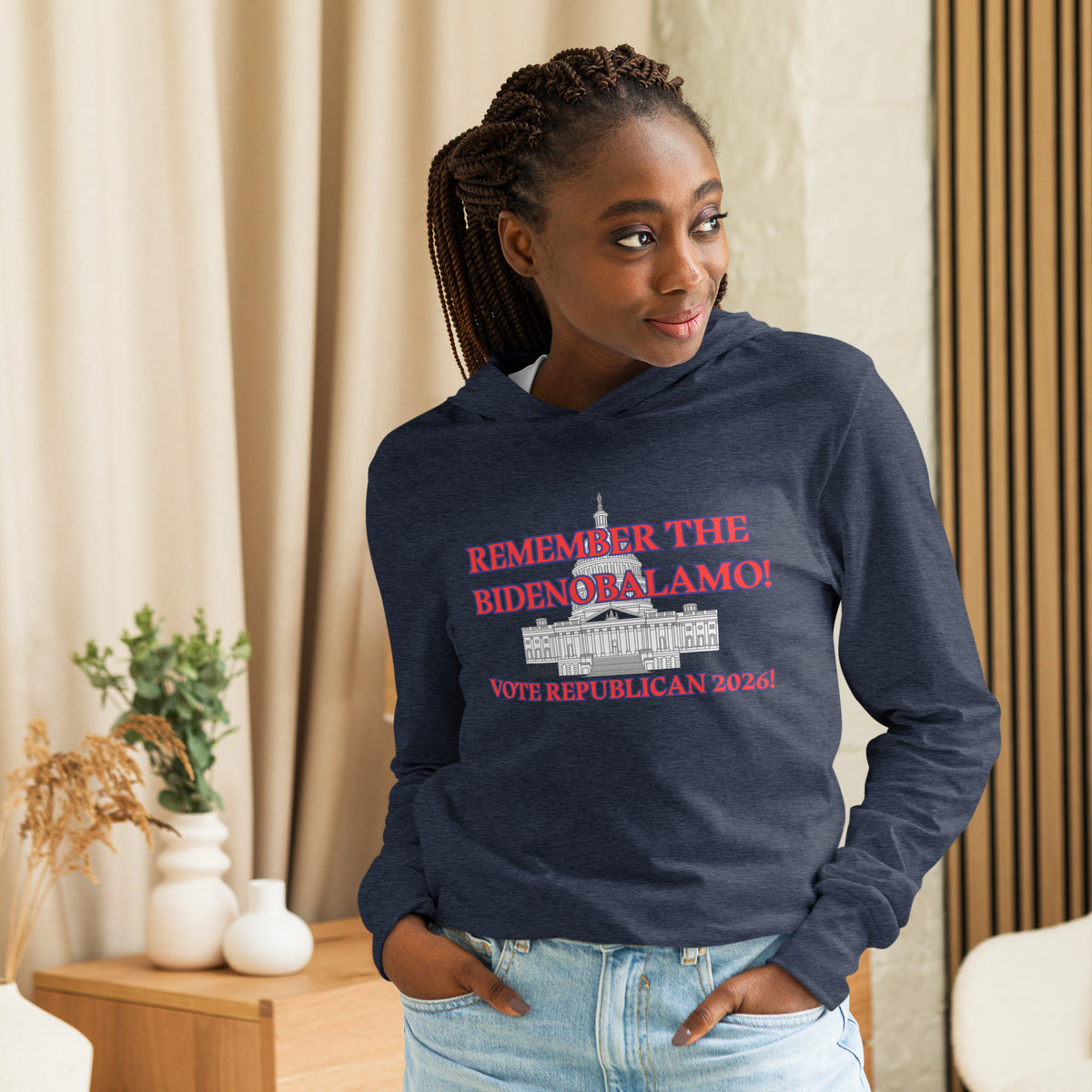 Hooded Long Sleeve Remember Tee