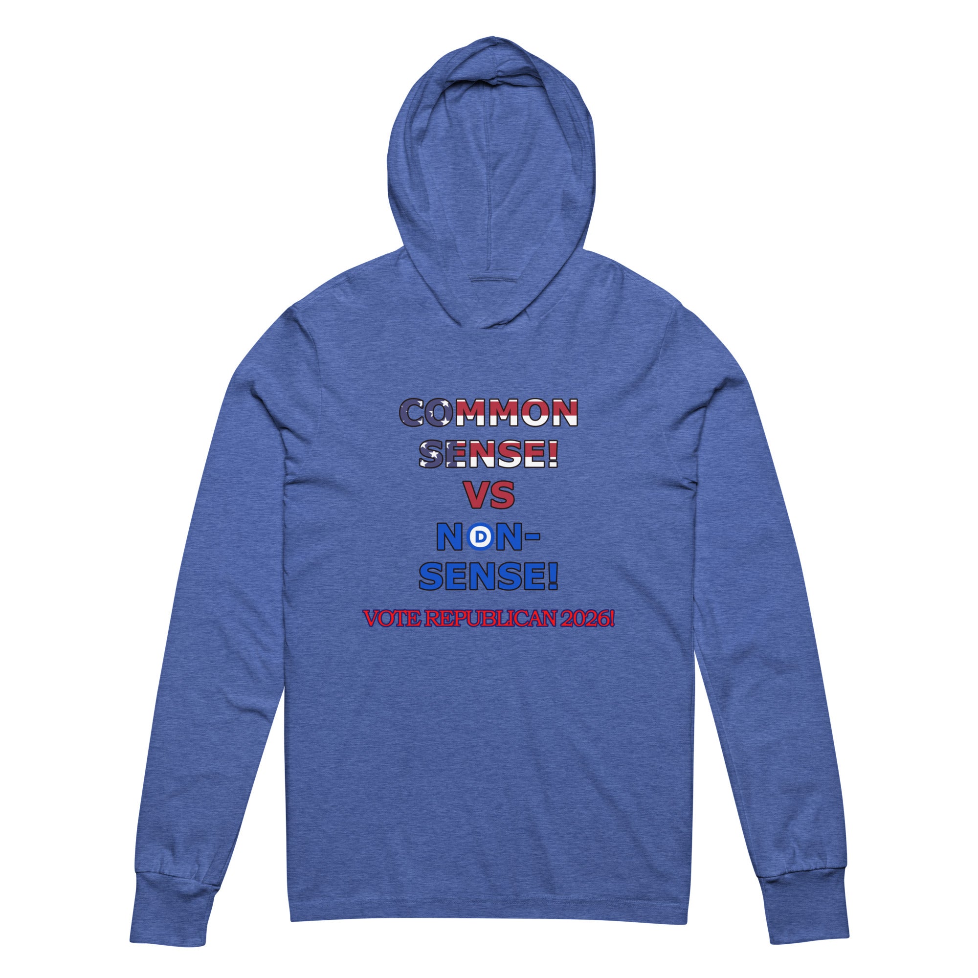 Hooded Long Sleeve Common Sense Tee