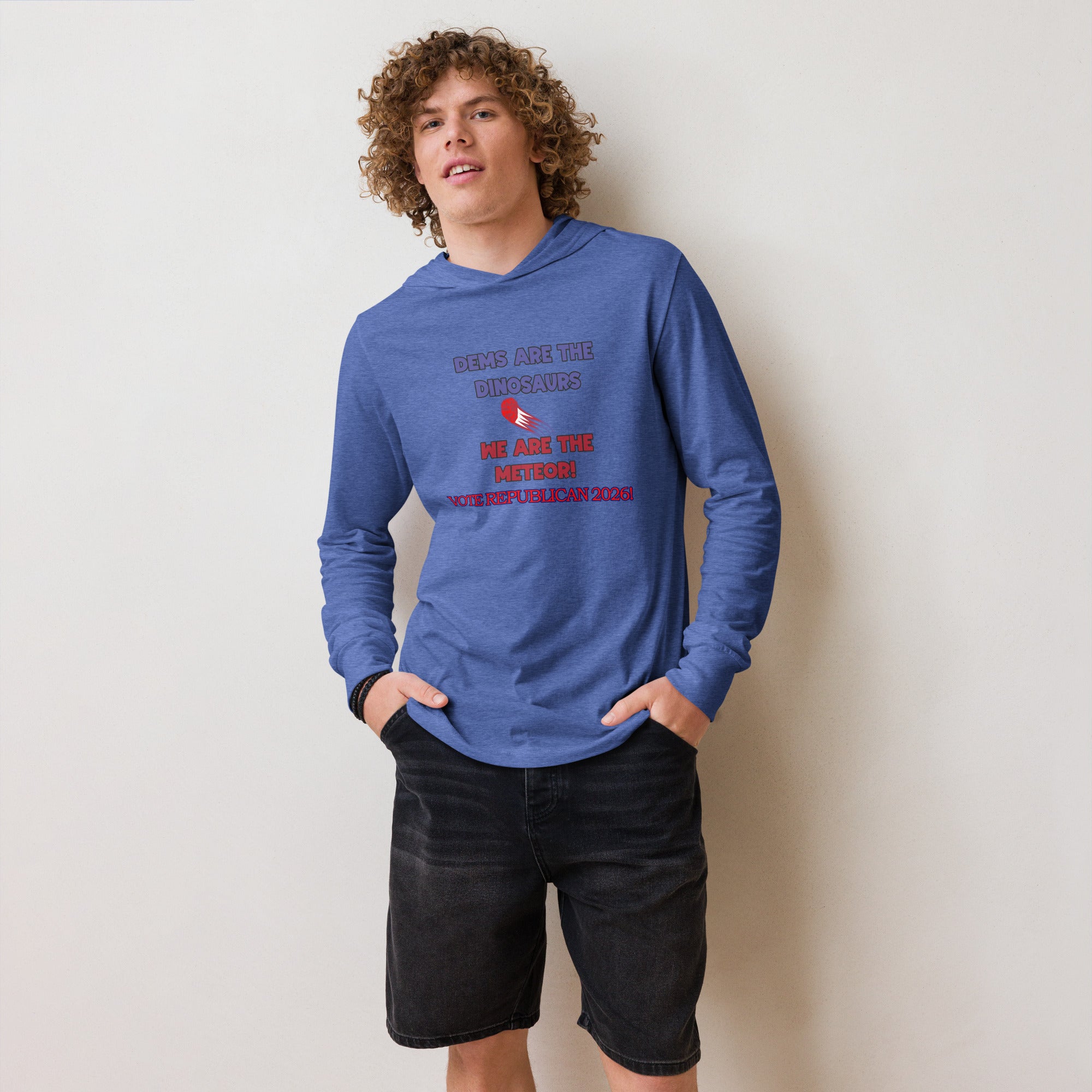 Hooded Long Sleeve Meteor Tee
