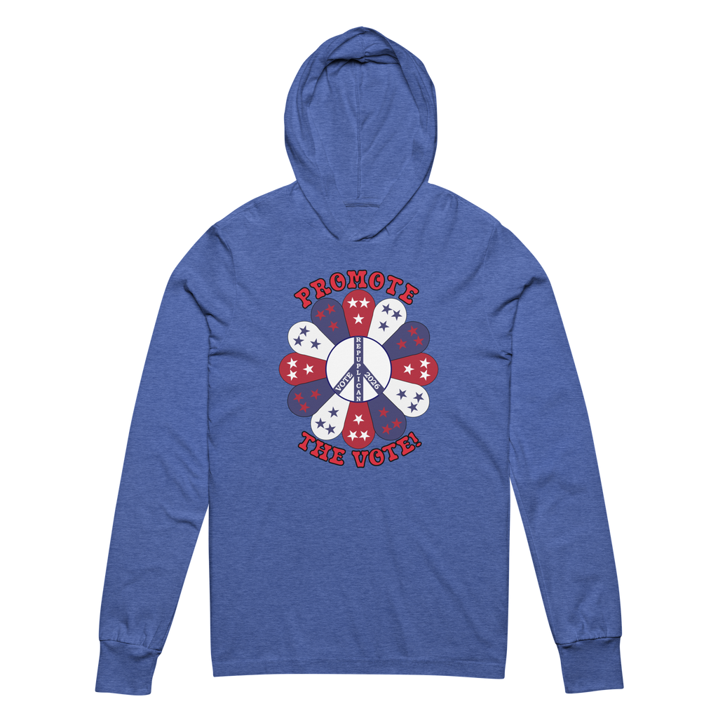 Hooded Long Sleeve Promote Tee