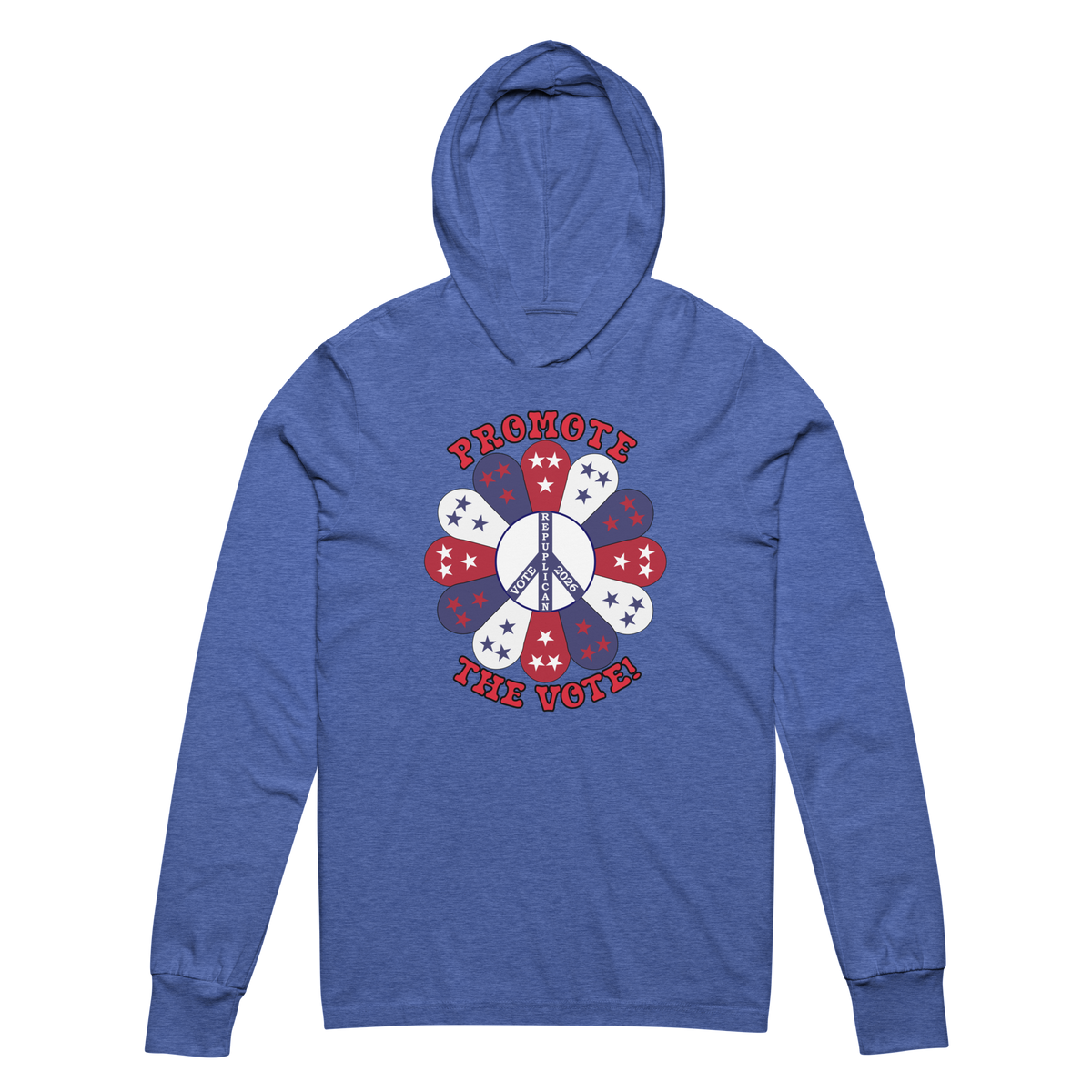 Hooded Long Sleeve Promote Tee