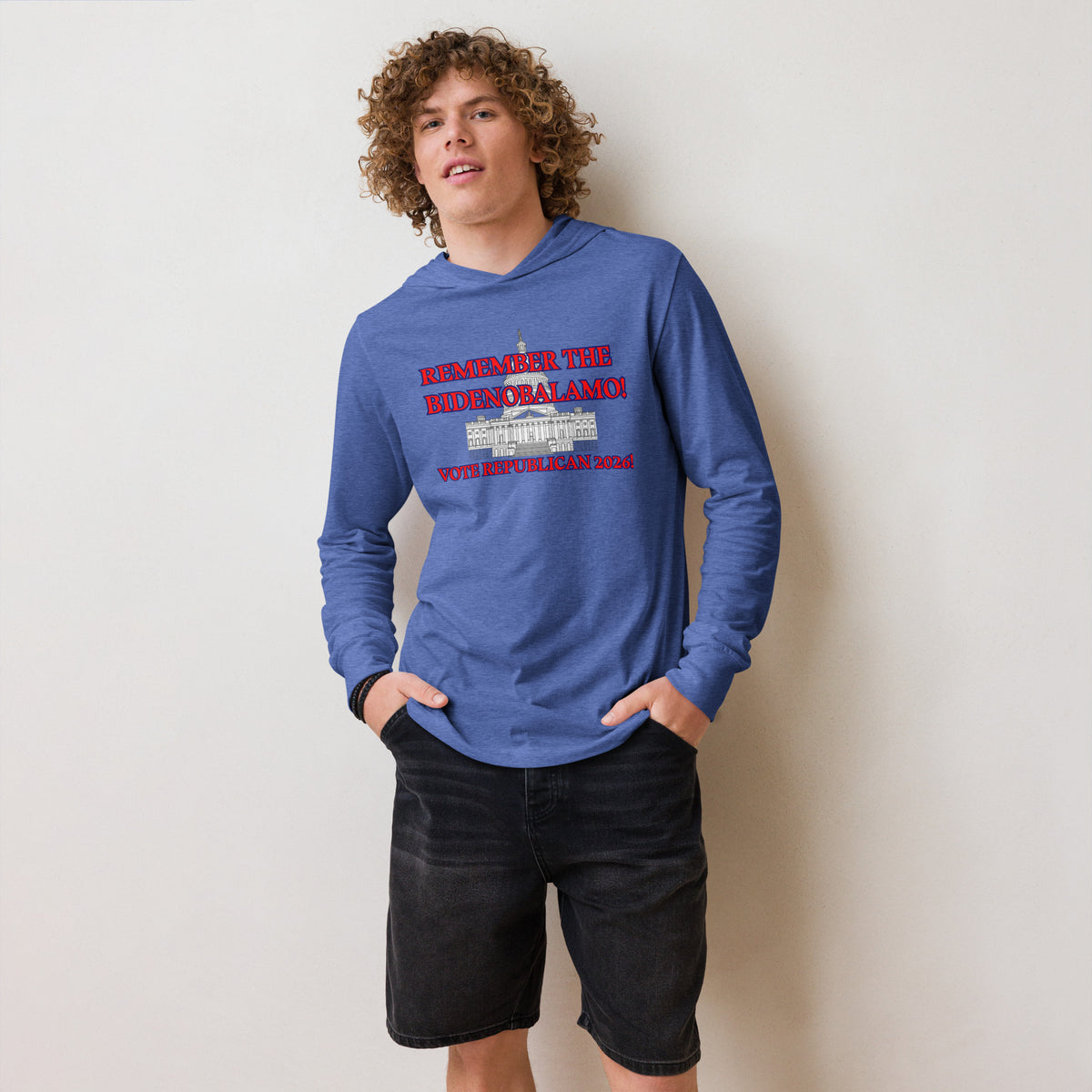 Hooded Long Sleeve Remember Tee