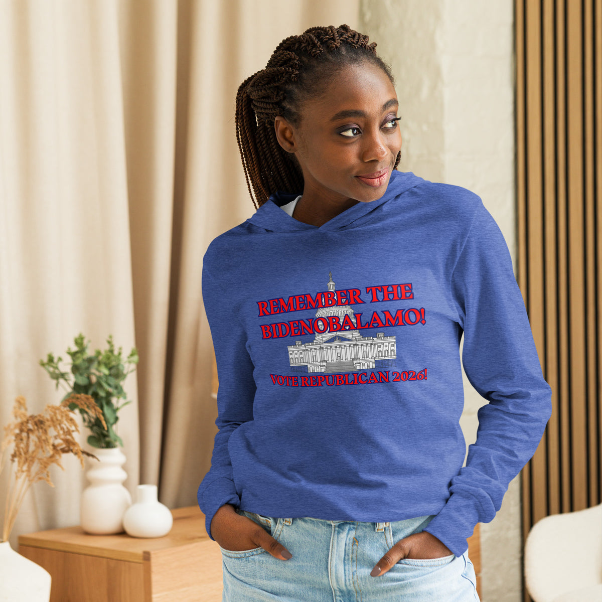 Hooded Long Sleeve Remember Tee