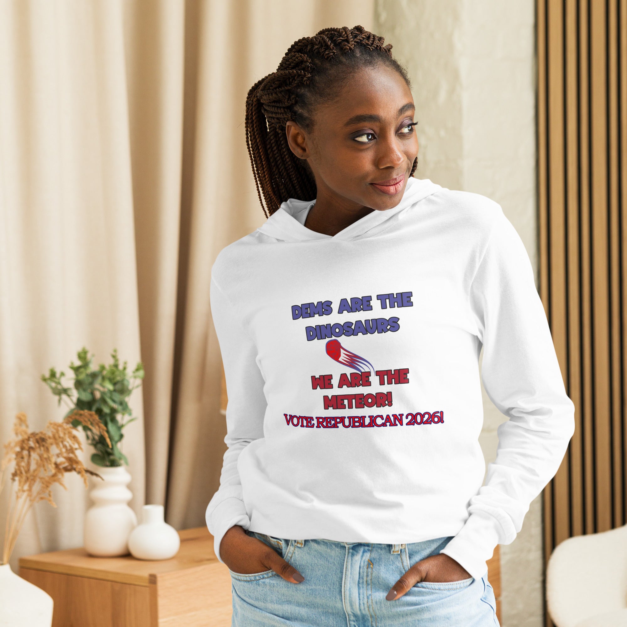 Hooded Long Sleeve Meteor Tee