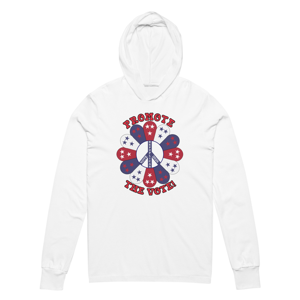 Hooded Long Sleeve Promote Tee