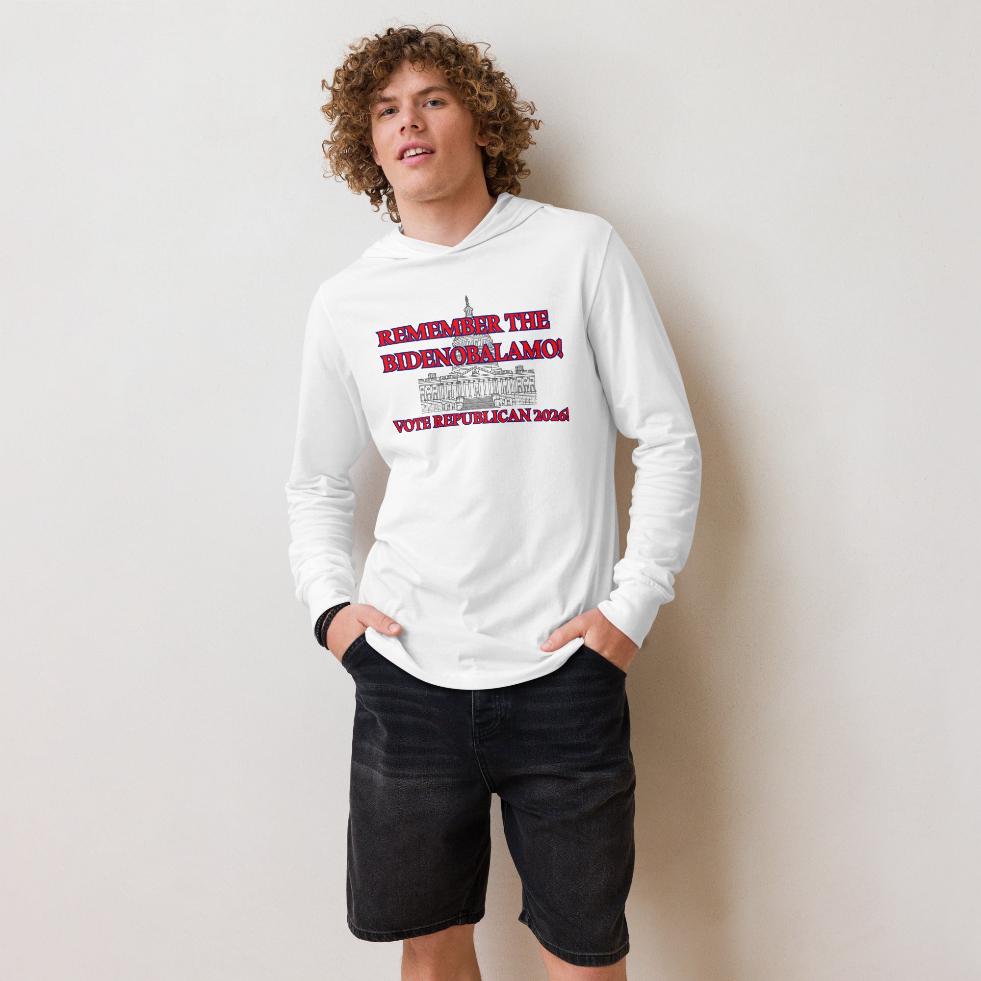 Hooded Long Sleeve Remember Tee