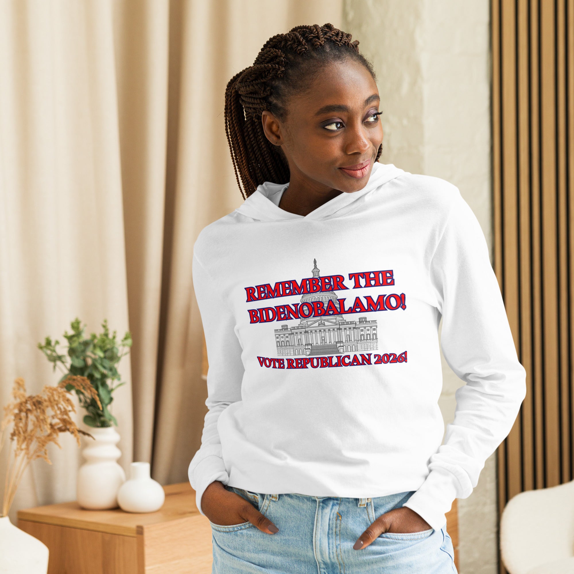Hooded Long Sleeve Remember Tee