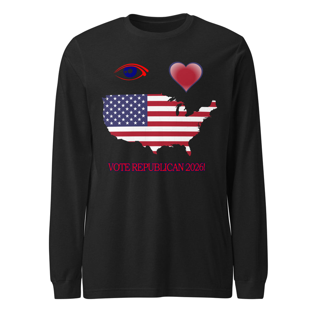 I Love America Long Sleeve Tee