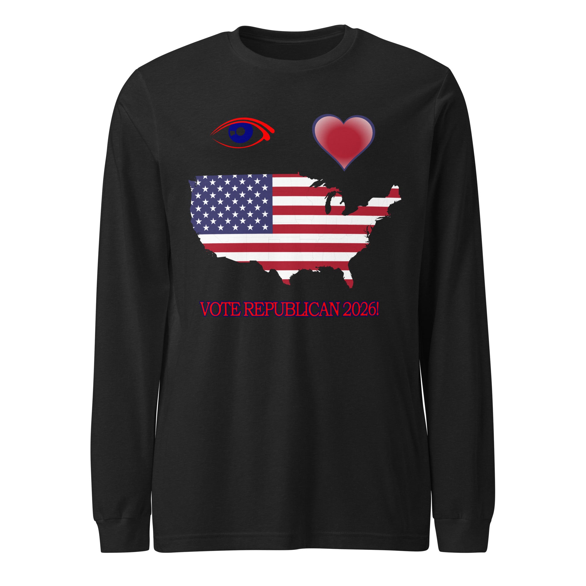 I Love America Long Sleeve Tee