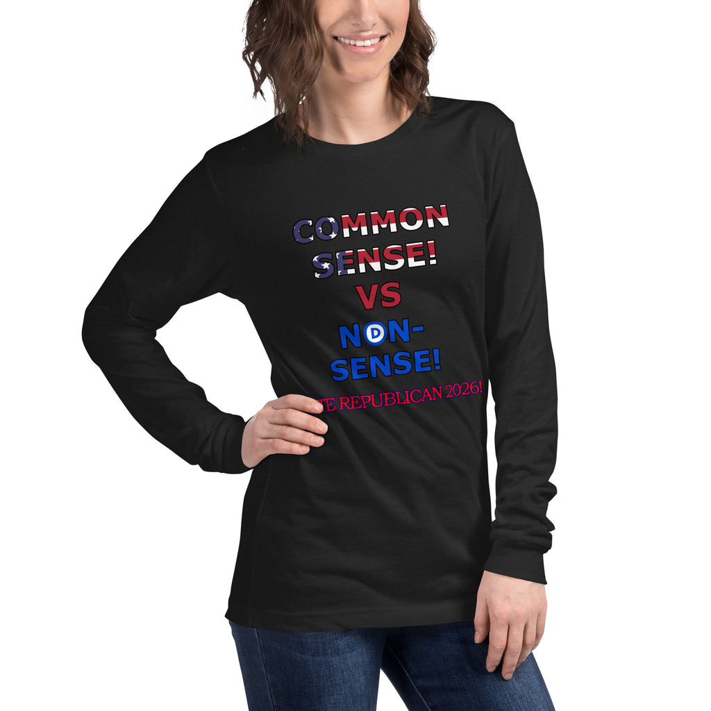 Common Sense Long Sleeve Tee