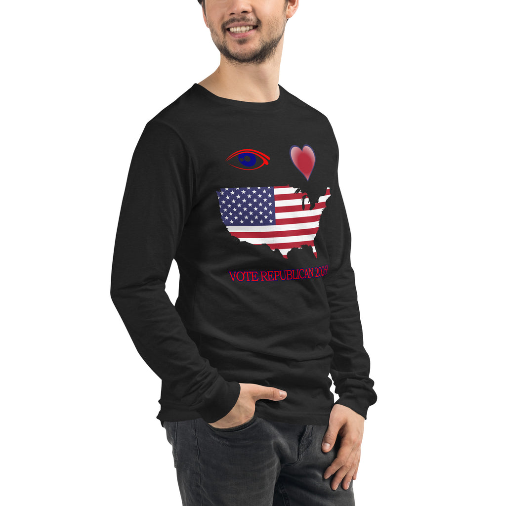 I Love America Long Sleeve Tee