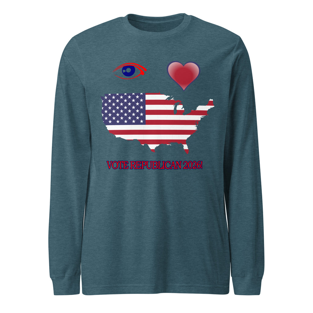 I Love America Long Sleeve Tee
