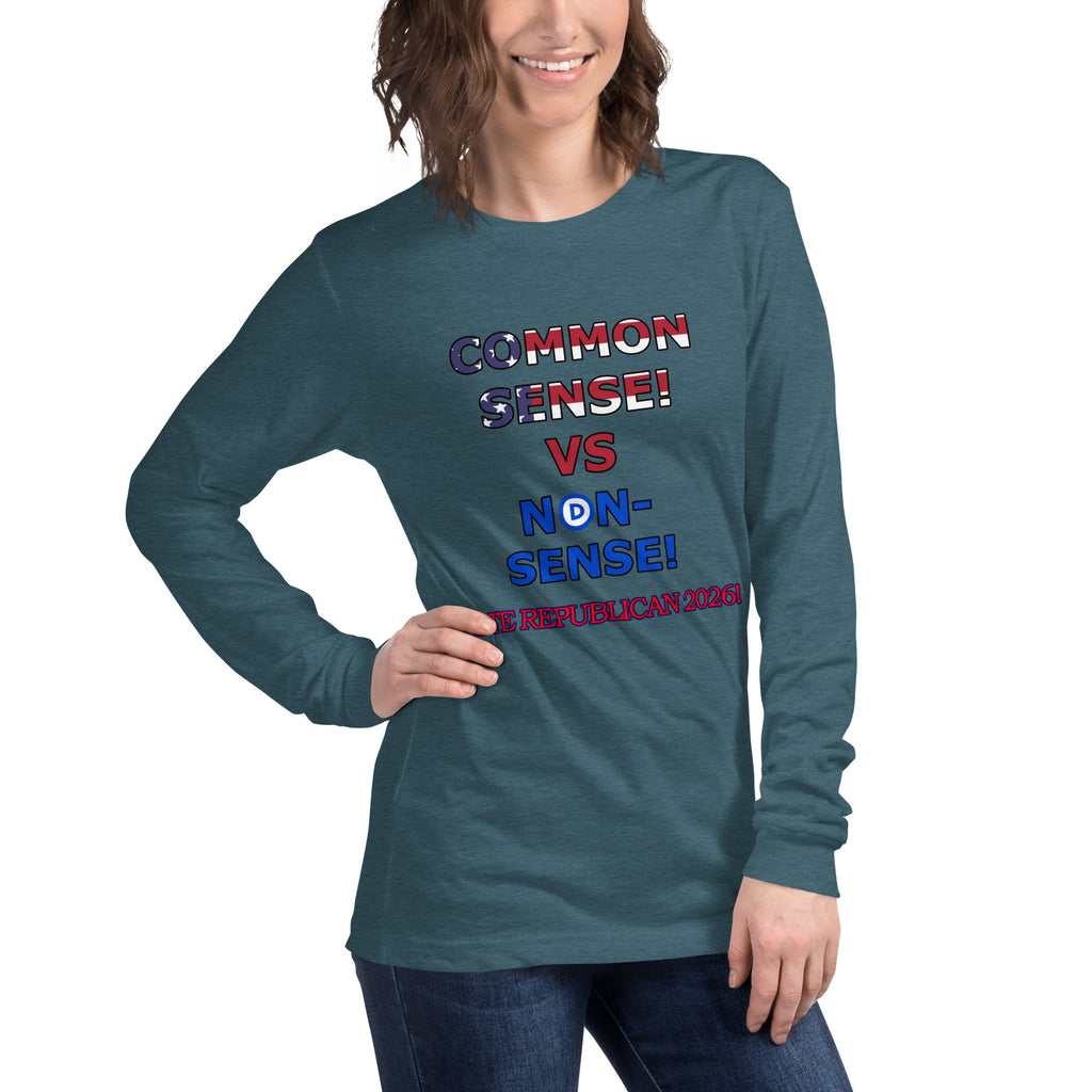 Common Sense Long Sleeve Tee