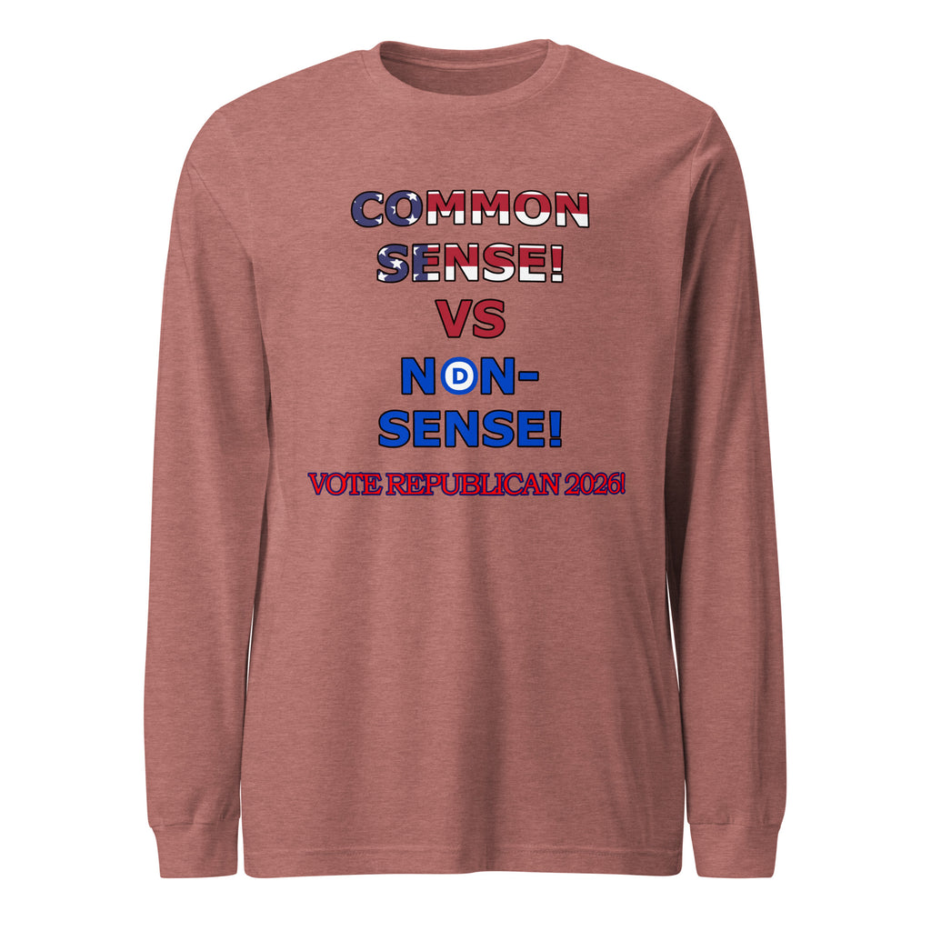 Common Sense Long Sleeve Tee