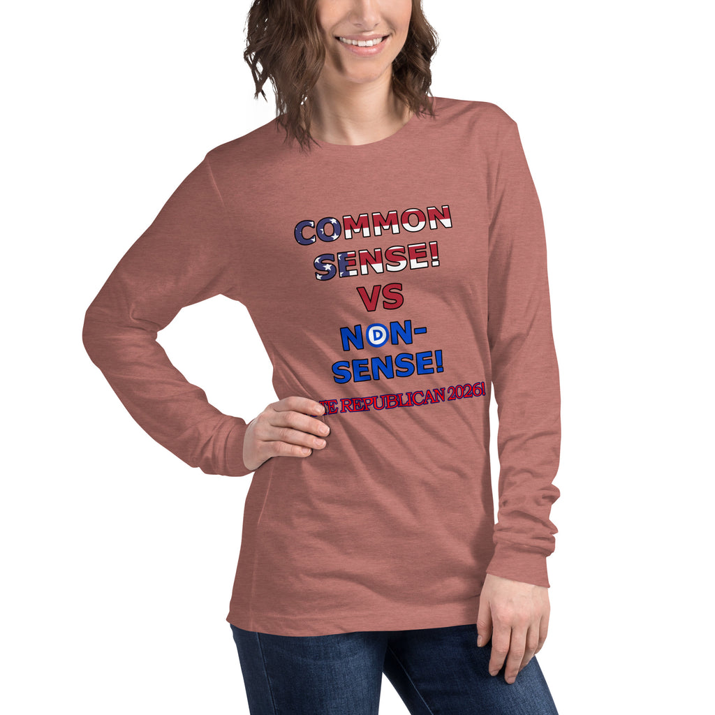 Common Sense Long Sleeve Tee
