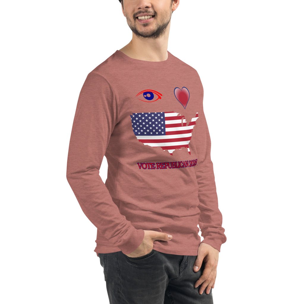 I Love America Long Sleeve Tee