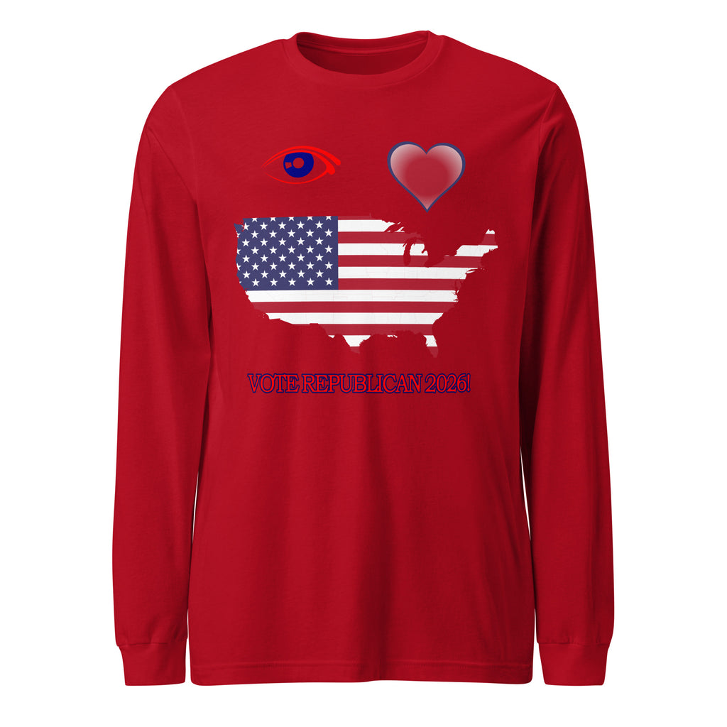I Love America Long Sleeve Tee