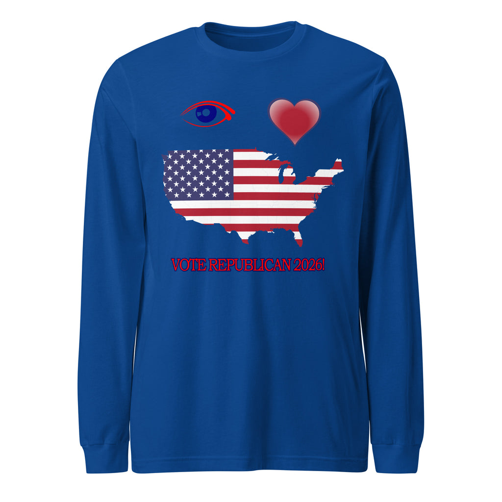 I Love America Long Sleeve Tee