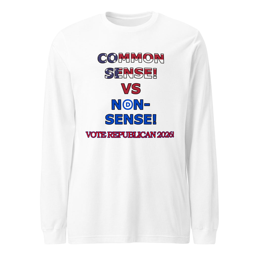 Common Sense Long Sleeve Tee
