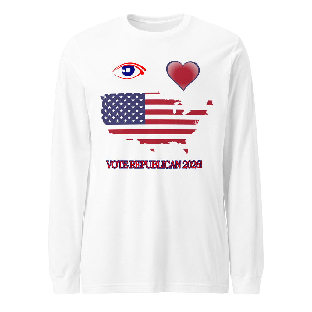 I Love America Long Sleeve Tee