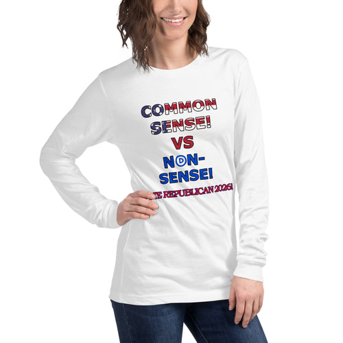 Common Sense Long Sleeve Tee