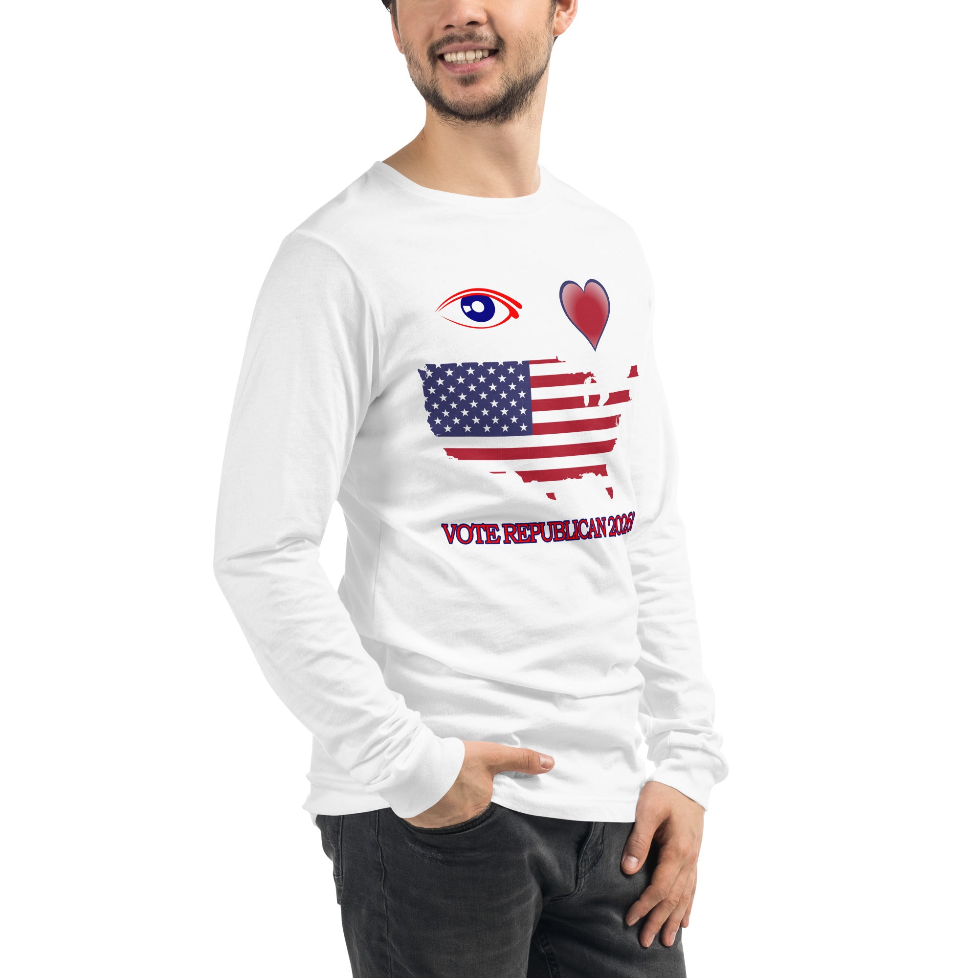 I Love America Long Sleeve Tee
