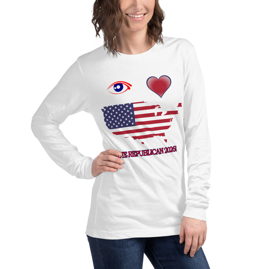 I Love America Long Sleeve Tee
