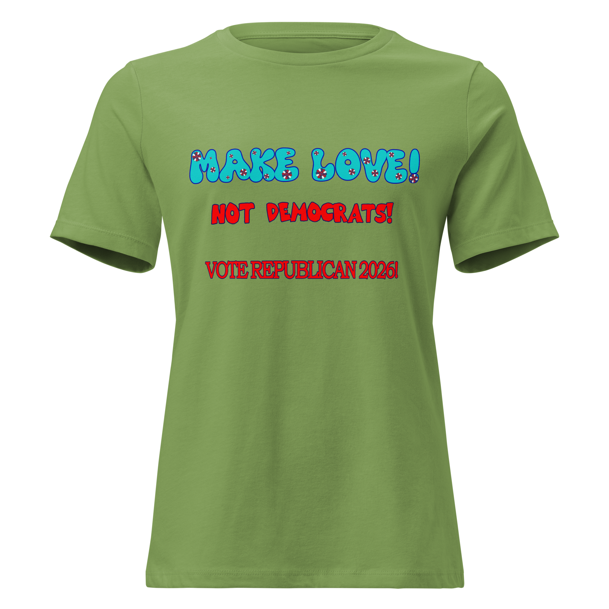 Women's Relaxed Make Love Tee