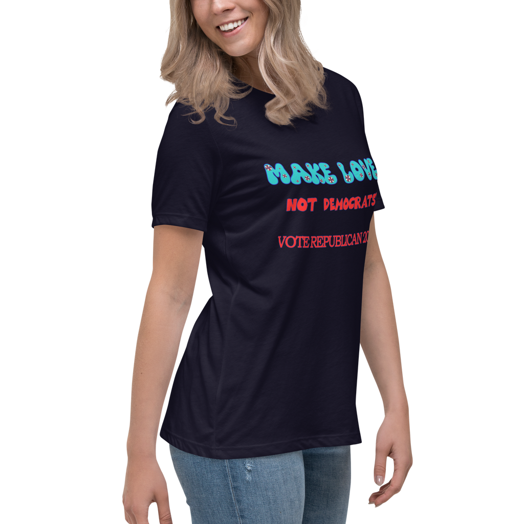 Women's Relaxed Make Love Tee