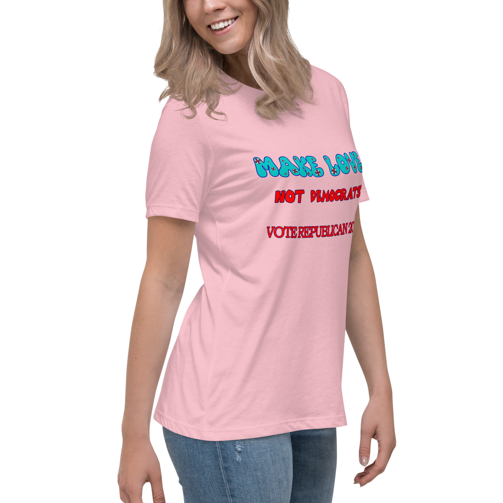 Women's Relaxed Make Love Tee