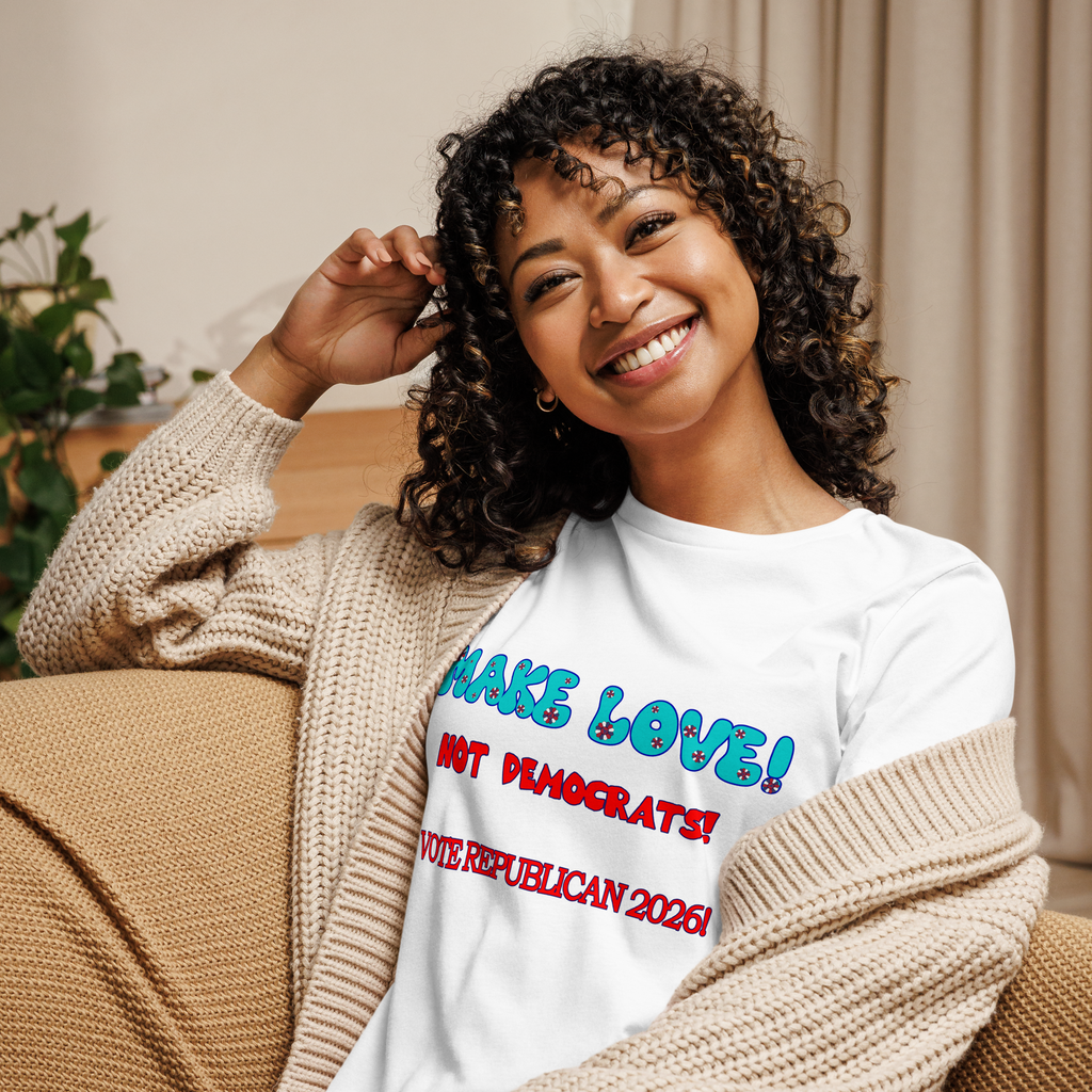 Women's Relaxed Make Love Tee