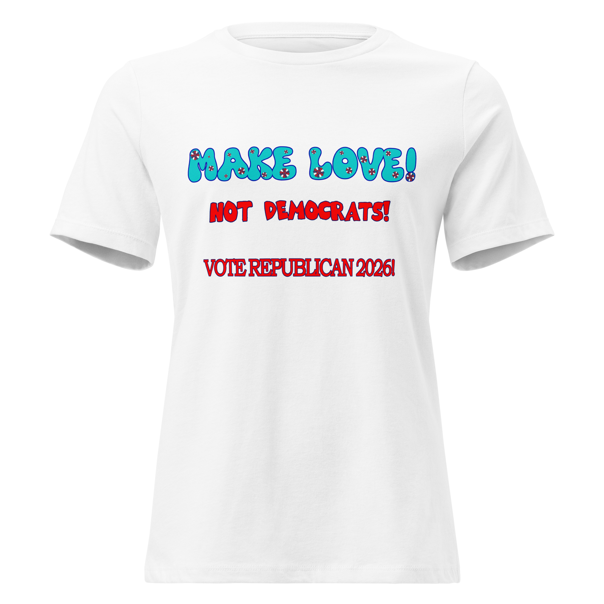 Women's Relaxed Make Love Tee