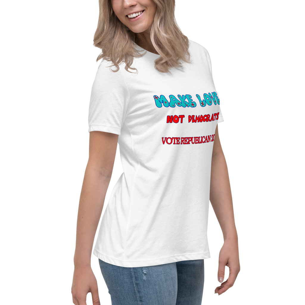 Women's Relaxed Make Love Tee